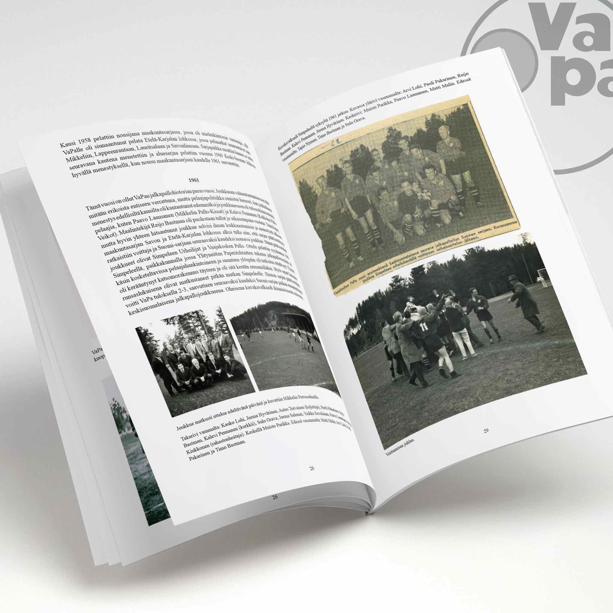 VaPa-historiikki: Vaajakosken Pallo - Pirteä palloseura